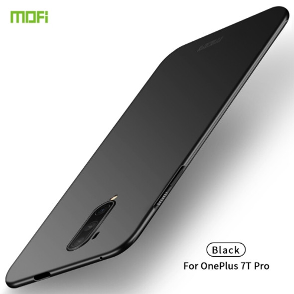 For Oneplus 7T Pro MOFI Frosted PC Ultra-thin Hard Case(Black)