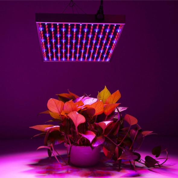 10W 380LM Hydroponic Plant Grow Light, 225 LED, Low Power, Red and Blue Light, AC 85-265V