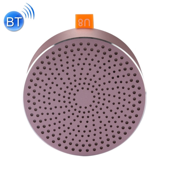 Portable Bind Splash-proof Stereo Music Wireless Sports Bluetooth Speaker, Built-in MIC, Support Hands-free Calls & Super Bass & Stereo Audio, Bluetooth Distance: 10m (Rose Gold)