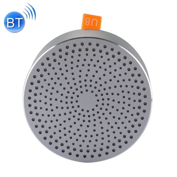 Portable Bind Splash-proof Stereo Music Wireless Sports Bluetooth Speaker, Built-in MIC, Support Hands-free Calls & Super Bass & Stereo Audio, Bluetooth Distance: 10m (Silver)