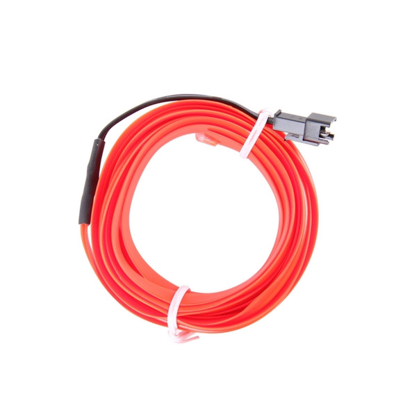 1M Cold Light Flexible LED Strip Light For Car Decoration(Red Light)