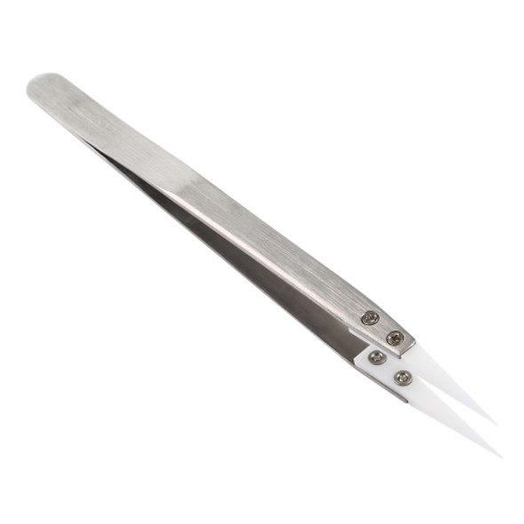 TC-14 Stainless Steel High Temperature Resistance Ceramic Tip Tweezers