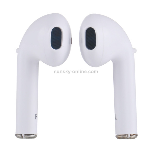 Universal Dual Wireless Bluetooth 5.0 Earbuds Stereo Headset In-Ear Earphone with Charging Box, For iPad, iPhone, Galaxy, Huawei, Xiaomi, LG, HTC and Other Bluetooth Enabled Devices(White)