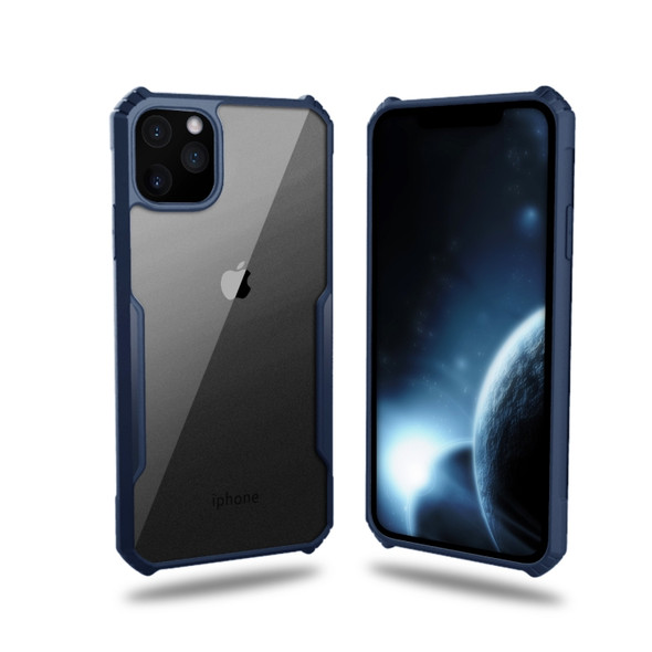 For iPhone 11 Blade PC + TPU Acrylic Protective Case(Blue)