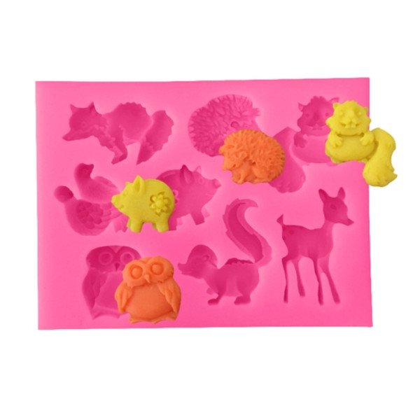 Animals Silicone Mold Cake Decorating Tools Pastry Baking Chocolate Soap Mold