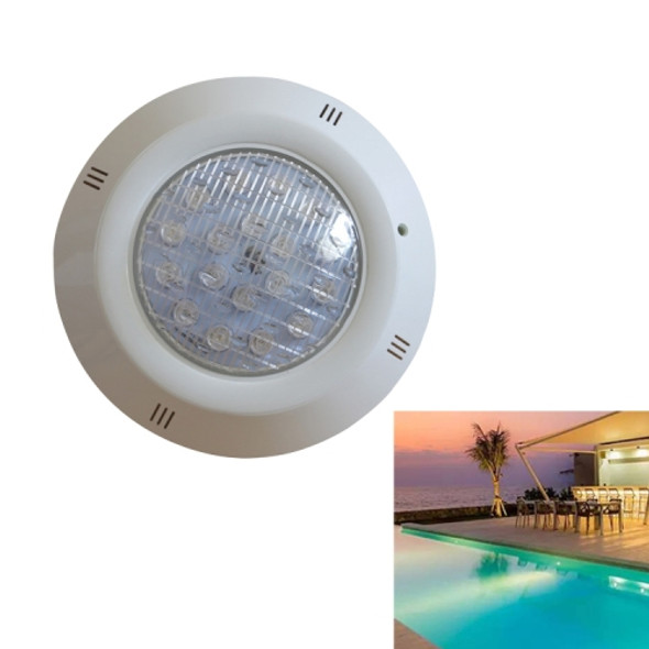 Swimming Pool ABS Wall Lamp LED Underwater Light, Power:24W(Yellow)