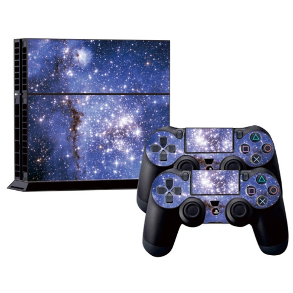 Starry Sky Pattern Decal Stickers for PS4 Game Console