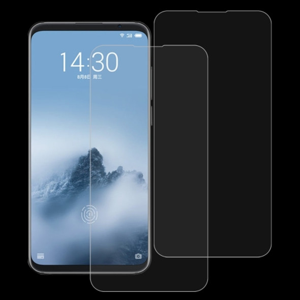 2 PCS 0.26mm 9H 2.5D Tempered Glass Film for Meizu 16 Plus