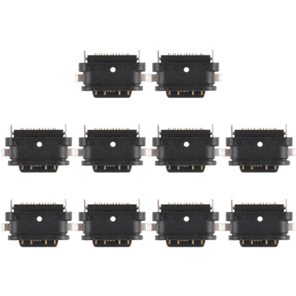 10 PCS Charging Port Connector for Nokia 6 (2nd Gen)