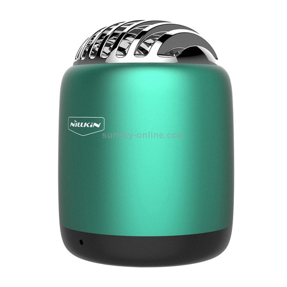 NILLKIN Bullet Mini Stereo Wireless Bluetooth Speaker, Support Hands-free & Remote Photography (Green)