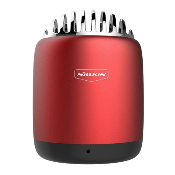 NILLKIN Bullet Mini Stereo Wireless Bluetooth Speaker, Support Hands-free & Remote Photography (Red)