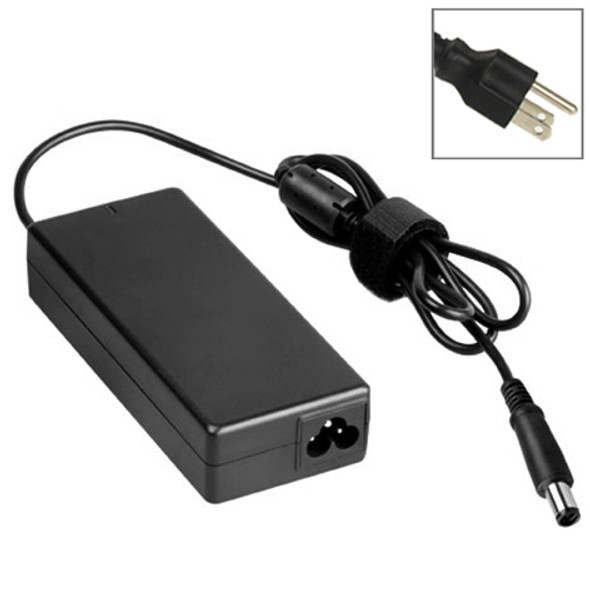 US Plug AC Adapter 19V 4.74A 90W for HP COMPAQ Notebook, Output Tips: 7.4 x 5.0mm