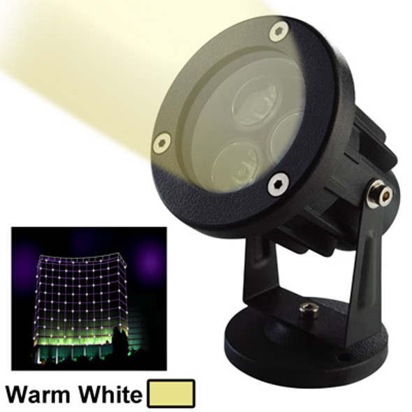 3W / 240LM High Quality Die-cast Aluminum Material LED Floodlight Lamp(Warm White)