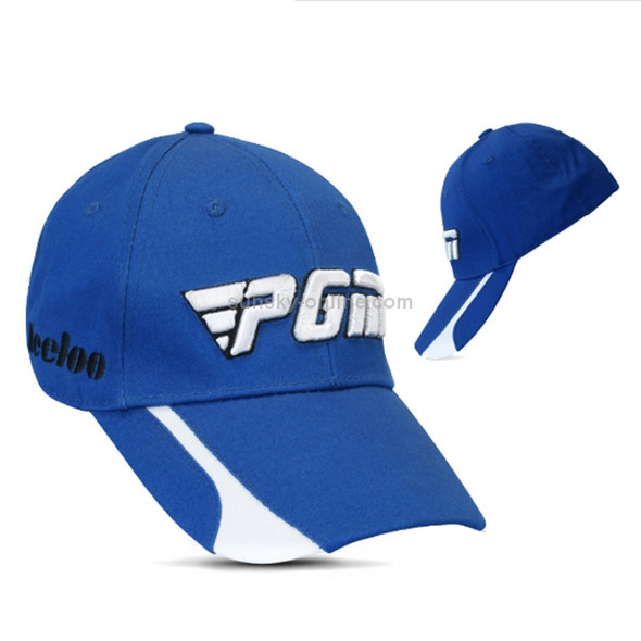 PGM Golf Cotton Sweat Absorbing Sun Hat (Blue)