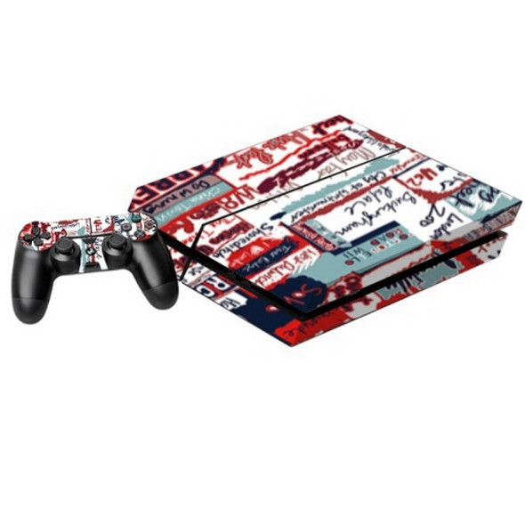 Signature Pattern Decal Stickers for PS4 Game Console