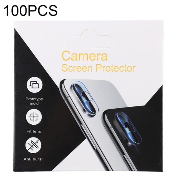 100 PCS Soft Fiber Back Camera Lens Film Packaging Box