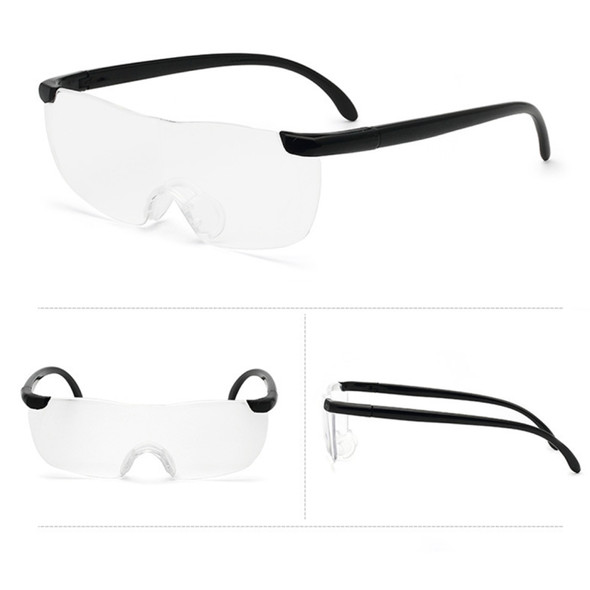 Presbyopic Glasses, Ultra Thin High-definition 1.6X Portable Presbyopic Hypermetropic Reading Glasses, +2.50D