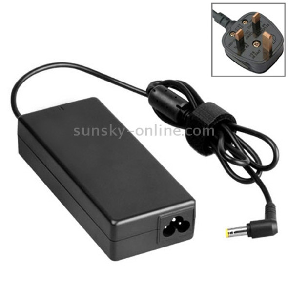 UK Plug AC Adapter 19V 4.74A 90W for HP COMPAQ Notebook, Output Tips: 5.5 x 2.5mm (Original Version)