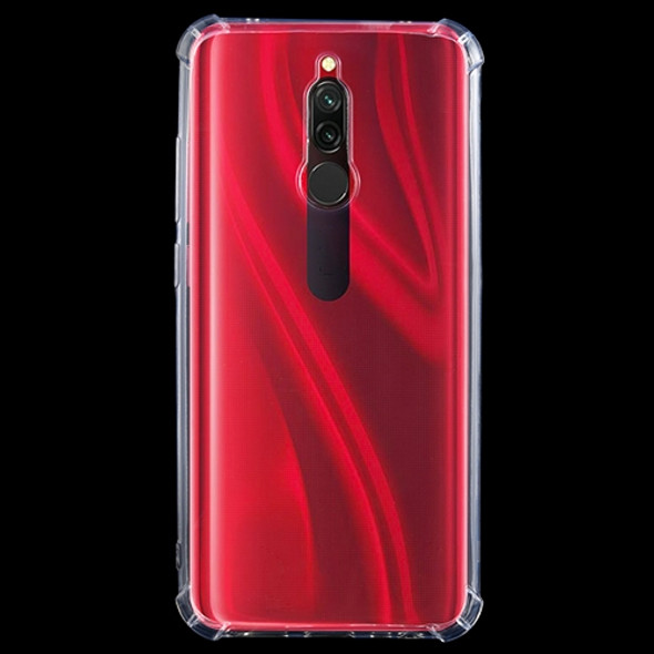 For Xiaomi Redmi 8A Four-Corner Shockproof Ultra-Thin Transparent TPU Case