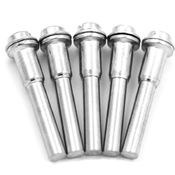 5 PCS  High Speed Steel Cutting Blade Connecting Rod Electric Grinding Blade Clamping Rod, Size:3.17MM