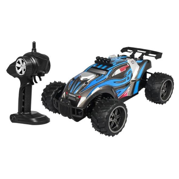 S-008 Rechargeable 2.4G 4WD SUV Children Remote Control High Speed Car Wireless Climbing Car (Blue)