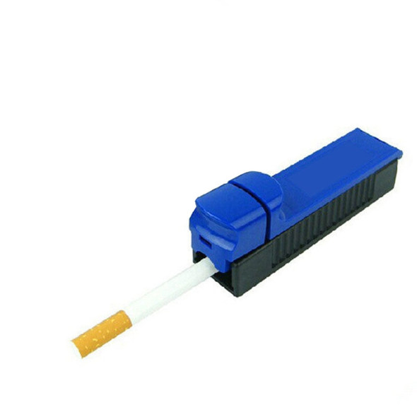 Single Tube Plastic Cigarette Maker Manual Push-pull Type Mini Cigarette Puller Random Color Delivery