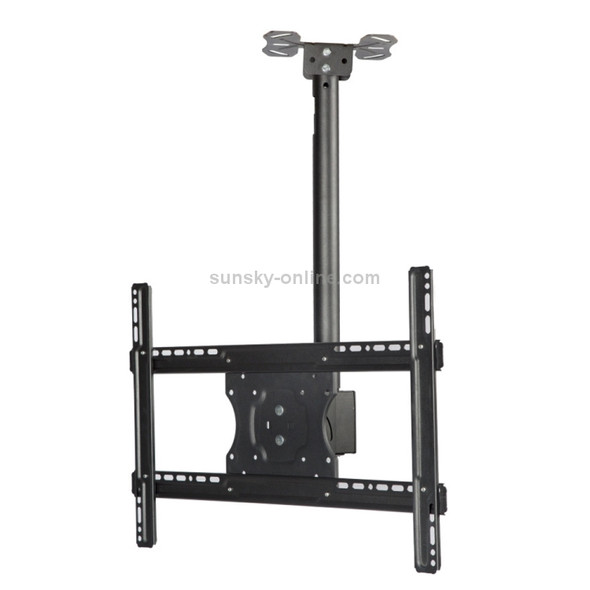 32-65 inch Universal Height & Angle Adjustable LCD TV Wall-mounted Ceiling Dual-use Bracket, Retractable Length: 1m