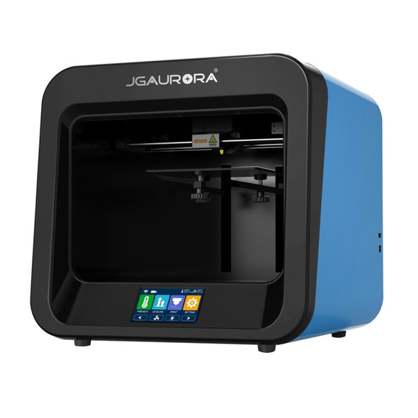 JGAURORA A4 Desktop High Precision Metal Plate + High Injection Molding Frame Three-Dimensional Physical 3D Printer(Blue)