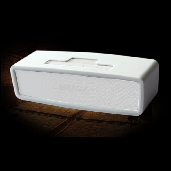Portable Shockproof Soft Silica Gel Bluetooth Speaker Protective Case for Bose Mini 1 / 2 (White)