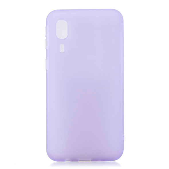 For Galaxy A2 Core 1.5mm Liquid Emulsion Translucent TPU case(Purple)