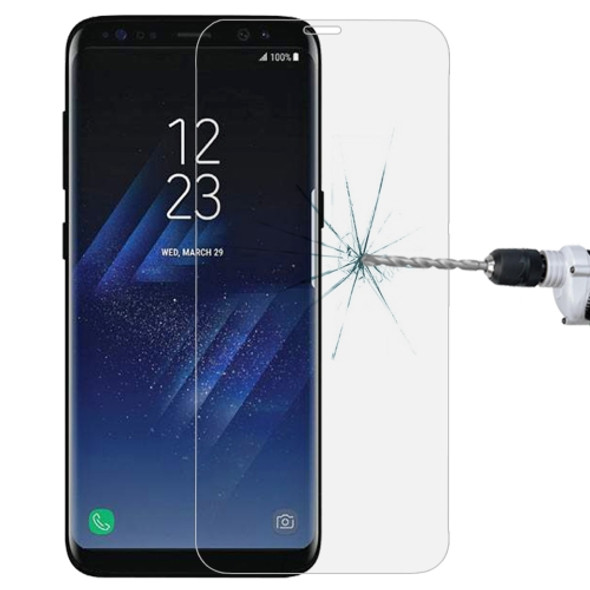 Full Screen Tempered Glass Screen Protector For Galaxy S8(Transparent)