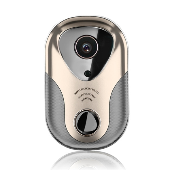 163Eye L1-NJ Smart Visual WIFI 1.3MP Network HD Intercom Doorbell, Support Micro SD Card  & Night Vision(Gold)