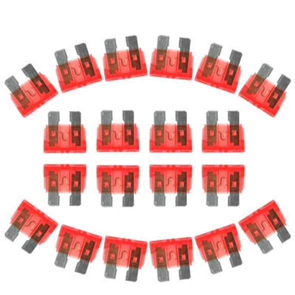 100 PCS 12V Car Add-a-circuit Fuse Tap Adapter Blade Fuse Holder (Big Size)(Red)