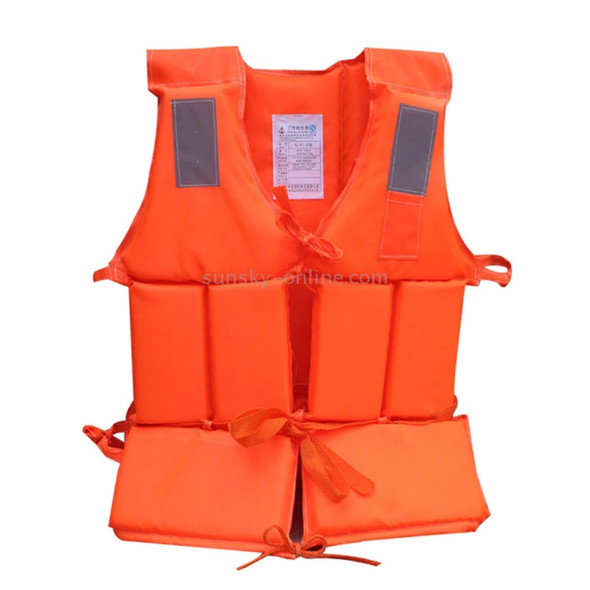 Drifting Swimming Fishing Life Jackets with Whistle for Adults & Children, Size:  Shoulder: 38x2cm Bust: 39x2cm Hem: 45x2cm Whole Length: 56cm