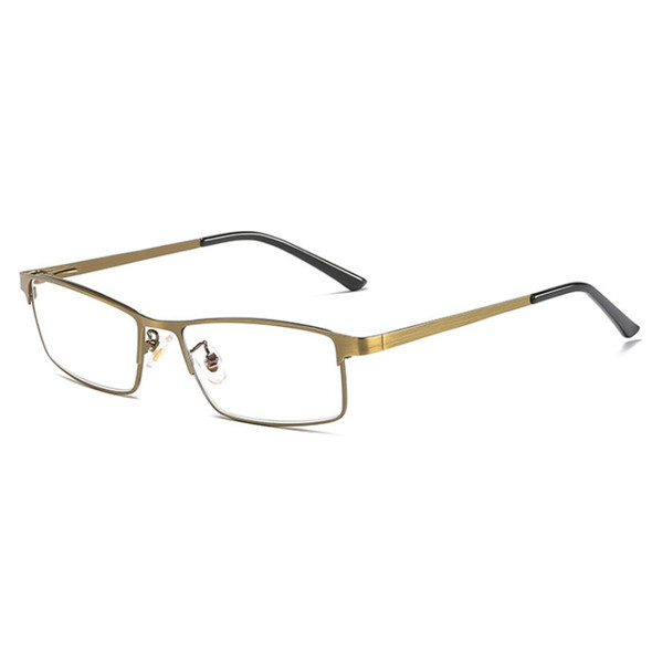 Dual-purpose Photochromic Presbyopic Glasses, +1.00D(Gold)