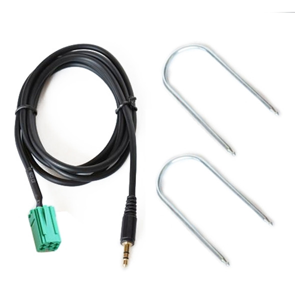 Car Audio AUX Adapter Cable + Tool for Renault
