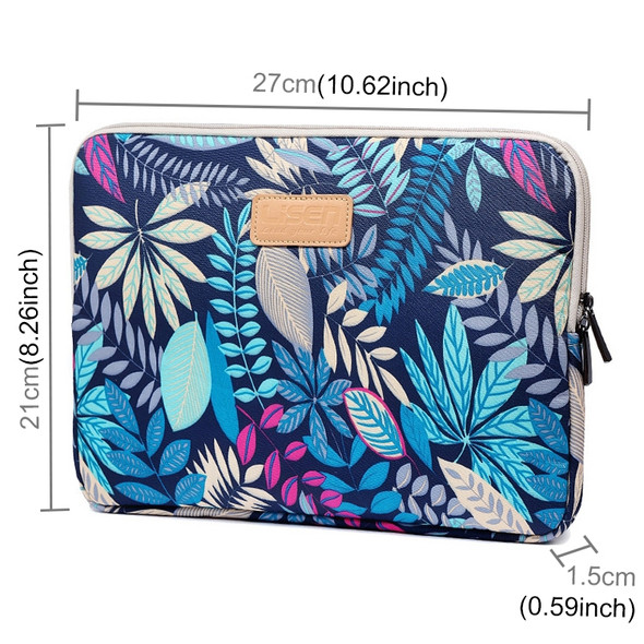 Lisen 10 inch Sleeve Case Ethnic Style Multi-color Zipper Briefcase Carrying Bag, For iPad Air 2, iPad Air, iPad 4, iPad New, Galaxy Tab A 10.1, Lenovo Yoga 10.1 inch, Microsoft Surface Pro 10.6, 10 inch and Below Laptops / Tablets(Blue)