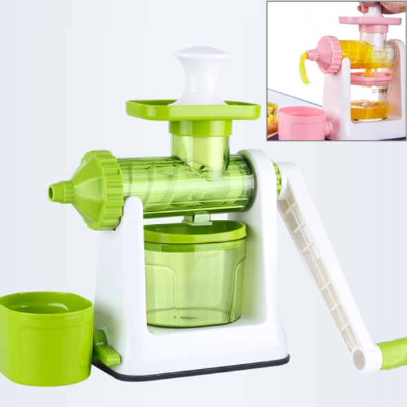 D598 Household ABS Manual Juice Cup Squeezer Fruit Reamers (Green)