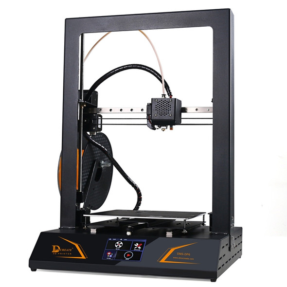 DMSCREATE DP6 360W 10-180mm/s Printing Speed 3.5 inch Touch Screen 3D Printer, Support Auto-leveling / SD Card, Printing Size: 200*200*300mm