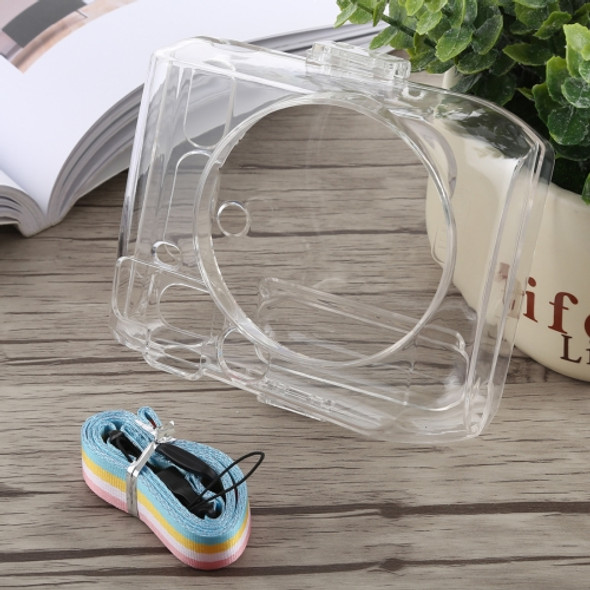 Protective Crystal Shell Case with Strap for FUJIFILM instax mini 70 (Transparent)