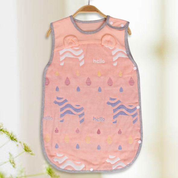 Spring Summer Cotton Soft And Airpermeability Sleeping Bag, Size:100/62(Orange Zebra)