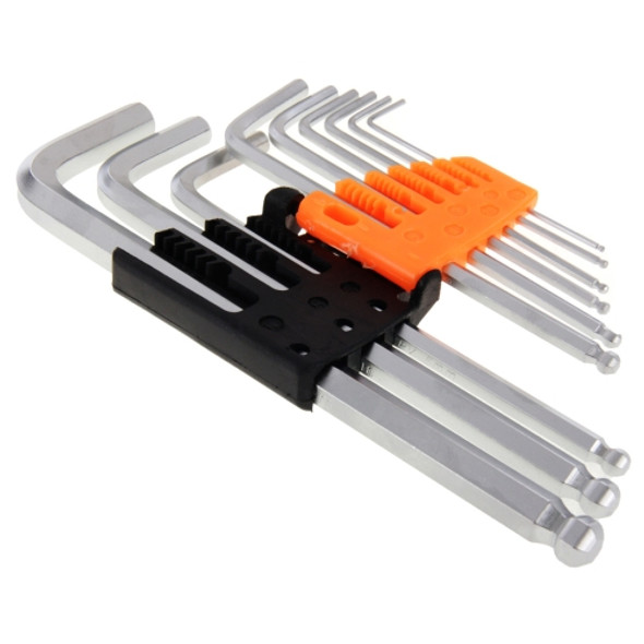 JAKEMY JM-HK2 77-185mm Extension 9 Pcs Hex Key Set