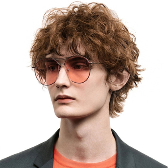 Vintage Oversize UV400 Sunglasses for Men Women Outdoor(Pink)