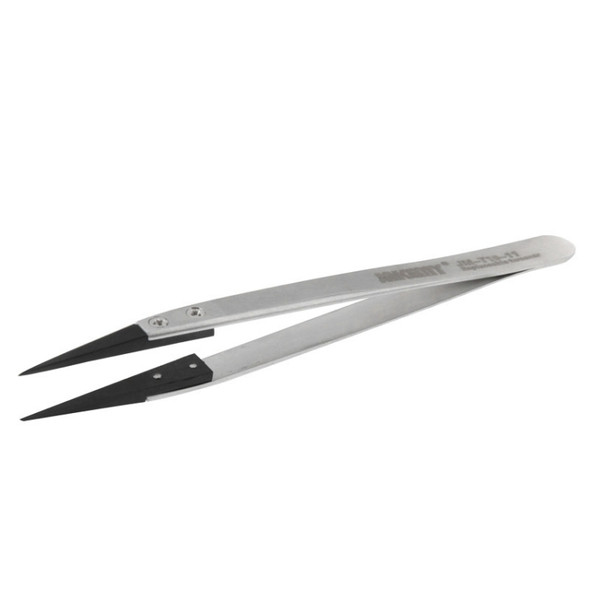 JAKEMY JM-T10 Replaceable Anti-Static Tweezers(Silver)