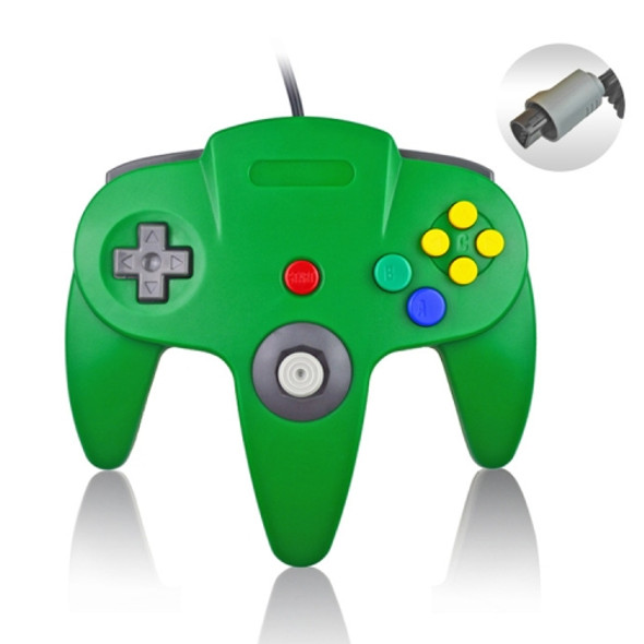 Nintendo N64 Wired Game Controller Gamepad (Green)