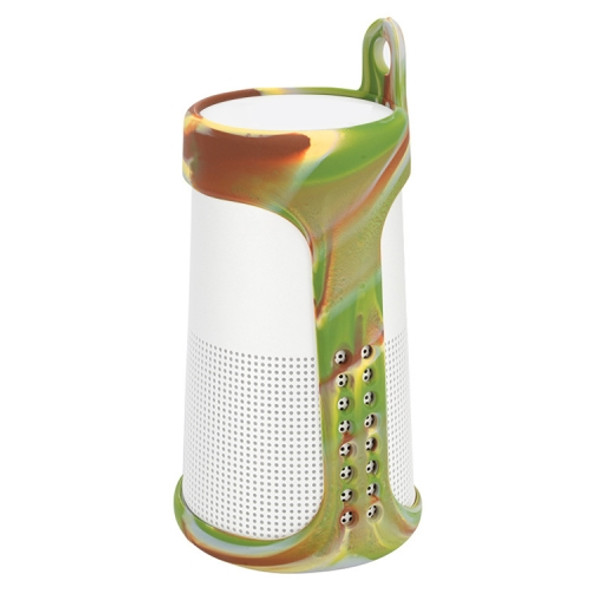 Portable Shockproof Silica Gel Bluetooth Speaker Protective Case for Bose Soundlink Revolve (Camouflage)
