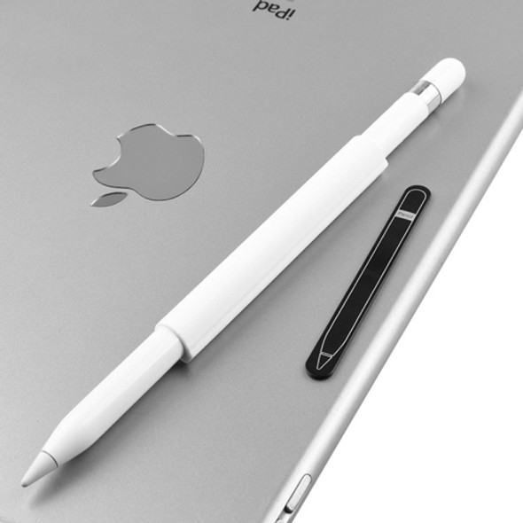 Magnetic Sleeve Silicone Holder Grip Set for Apple Pencil (White)