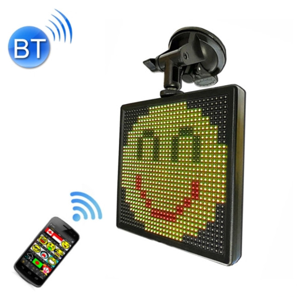 32x32 Pixel Full Color Wireless Bluetooth APP Control Emoji Smiley Faces LED Car Sign LED Display Lighting Board