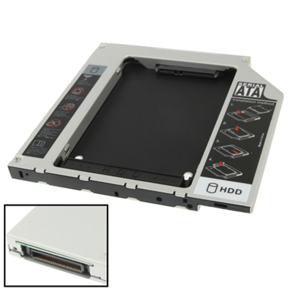 2.5 inch Second SATA to IDE HDD Hard Drive Caddy, Thickness: 10mm