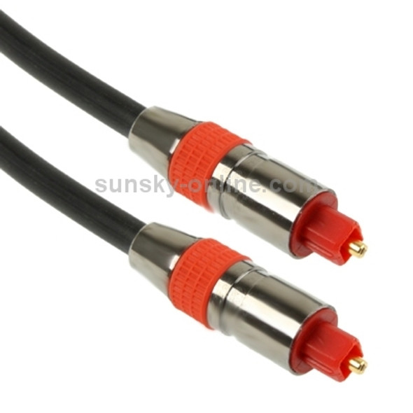 Digital Audio Optical Fiber Toslink Cable Length: 5m, OD: 6.0mm